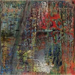 ゲルハルト・リヒター《抽象絵画（649-2）》 1987年油彩／カンヴァス200.7 × 200.8 cm(C) Gerhard Richter 2021（20102021）