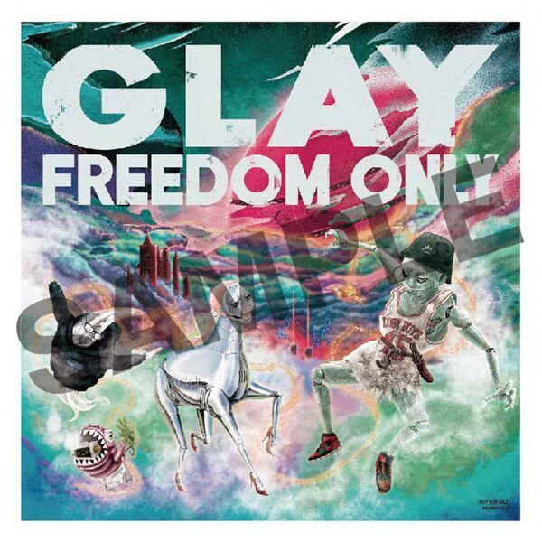 GLAY、新アルバム『FREEDOM ONLY』のショップ別先着特典デザイン公開