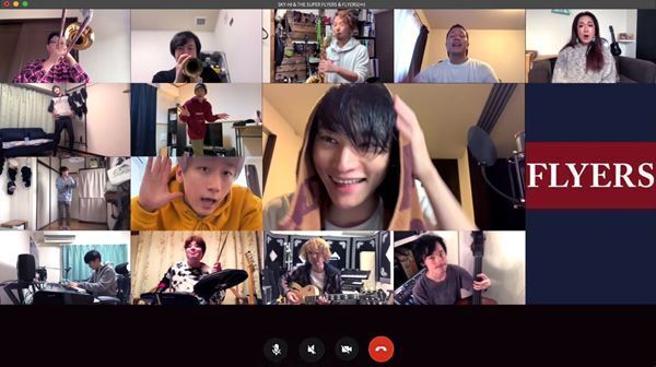 SKY-HI 『スッキリ』で話題となった楽曲の完成版「#Homesession with THE SUPER FLYERS」をYouTubeに公開