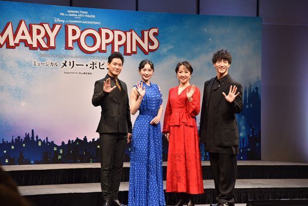 濱田めぐみ、笹本玲奈ら熱唱！　ミュージカル「メリー・ポピンズ」への思い語る、歌唱披露イベントレポート
