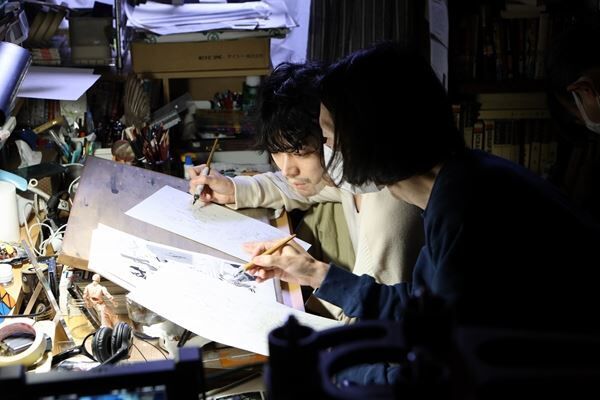 菅田将暉とfukase 映画 キャラクター での血まみれの共演を密着レポート 21年7月7日 ウーマンエキサイト 2 11