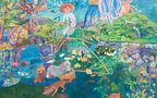 現実と夢が混在した心象風景を描く画家・工藤麻紀子の国内美術館初個展、7月9日より開催