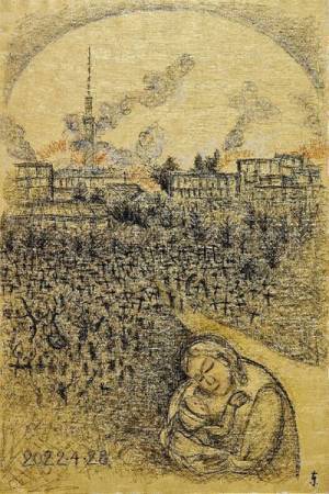 元首相で陶芸家、細川護熙によるウクライナ支援を目的とした個展『明日への祈り』を6月4日より開催