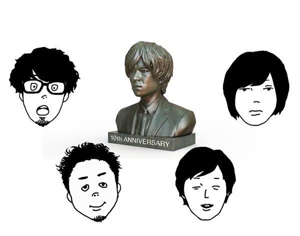 キュウソネコカミが10周年を記念したワンマンを実施。特典付き先行予約も開始に