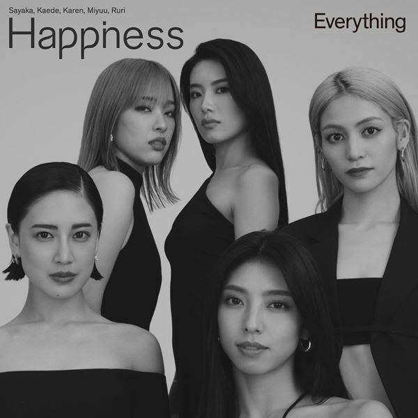 Happiness、5人体制初のアーティスト写真公開　2年半ぶり新曲「Everything」ジャケットも