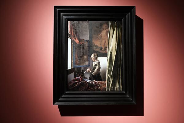 ヨハネス・フェルメール《窓辺で手紙を読む女》1657-59年頃ドレスデン国立古典絵画館蔵