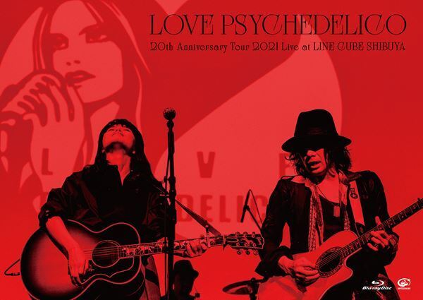 LOVE PSYCHEDELICO、20周年記念ツアーを収録した映像作品のジャケ写＆詳細発表