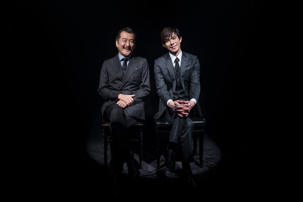 吉田鋼太郎×柿澤勇人、ふたりの男が命懸けで騙し合う『スルース』は「泣ける芝居」