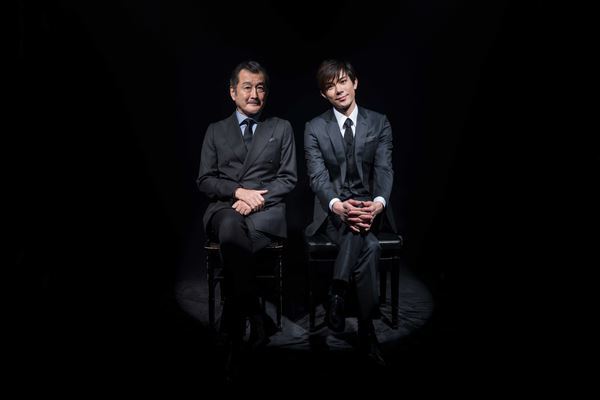吉田鋼太郎×柿澤勇人、ふたりの男が命懸けで騙し合う『スルース』は「泣ける芝居」