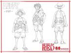 ルフィら麦わらの一味がフェスに参戦⁉　尾田栄一郎描き下ろし『ONE PIECE FILM RED』設定画公開