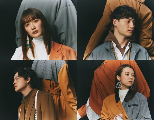 緑黄色社会、新アーティスト写真を公開　背中を預けられる仲間との“絆”を表現