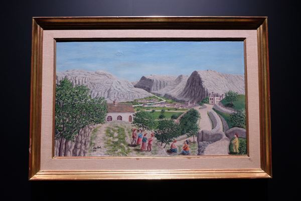 過酷な運命を乗り越えたふたりの画家が描く牧歌的な風景の美しさ 『牧歌礼讃／楽園憧憬 アンドレ・ボーシャン＋藤田龍児』開催中