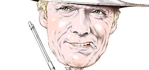 【クリント・イーストウッド】ぴあ及川正通イラストの制作過程をレポート