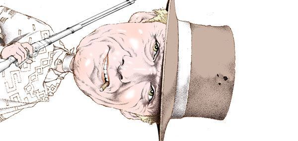 【クリント・イーストウッド】ぴあ及川正通イラストの制作過程をレポート