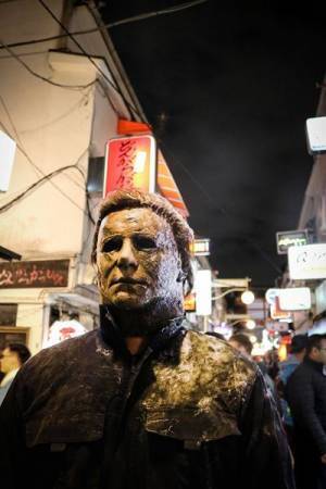 東京にブギーマン出没！　映画『ハロウィン THE END』殺人鬼マイケル来日レポート