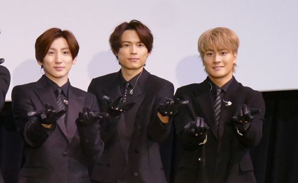 SixTONESがサプライズ登場！『スパイダーマン：ノー・ウェイ・ホーム』上映後に新曲を生披露