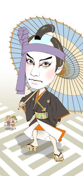 襲名披露興行中の市川團十郎が登場　及川正通イラストの制作過程を公開