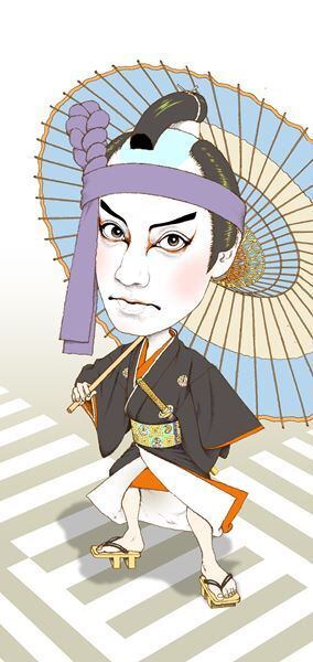 襲名披露興行中の市川團十郎が登場　及川正通イラストの制作過程を公開