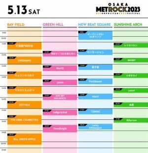 NEWS、野外ライブイベント『METROCK2023』出演決定