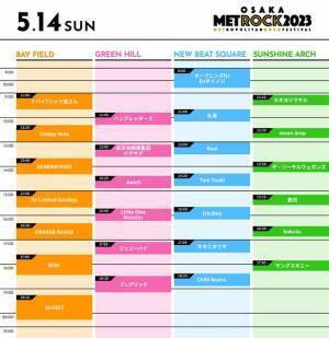 NEWS、野外ライブイベント『METROCK2023』出演決定