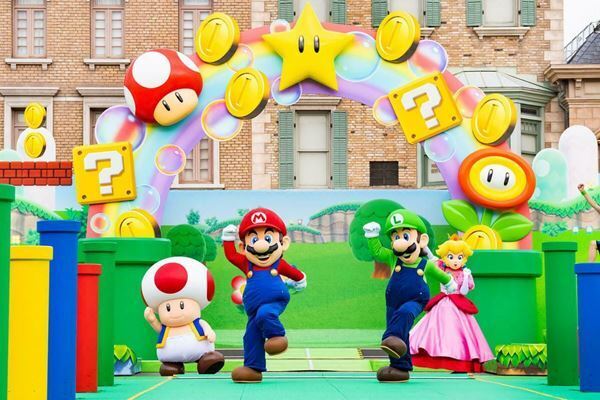 マリオがUSJの夏イベント「NO LIMIT! サマー 2023」で初コラボ　4年ぶり開催の散水ショーレポート