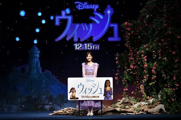 生田絵梨花が『ウィッシュ』劇中歌を初生歌唱「願いを諦めたくなる人にも聞いてほしい」