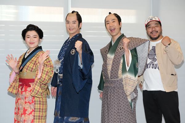 千葉雄大「やみつきになって」　舞台『ジャズ大名』開幕