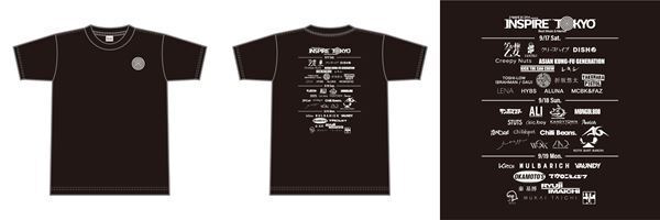 J-WAVEによるファッション＆アートプロジェクトが始動、第1弾で都市型フェス『INSPIRE TOKYO』の公式グッズを販売