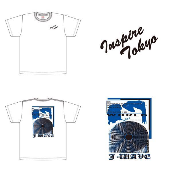 J-WAVEによるファッション＆アートプロジェクトが始動、第1弾で都市型フェス『INSPIRE TOKYO』の公式グッズを販売