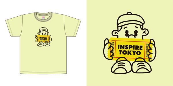 J-WAVEによるファッション＆アートプロジェクトが始動、第1弾で都市型フェス『INSPIRE TOKYO』の公式グッズを販売