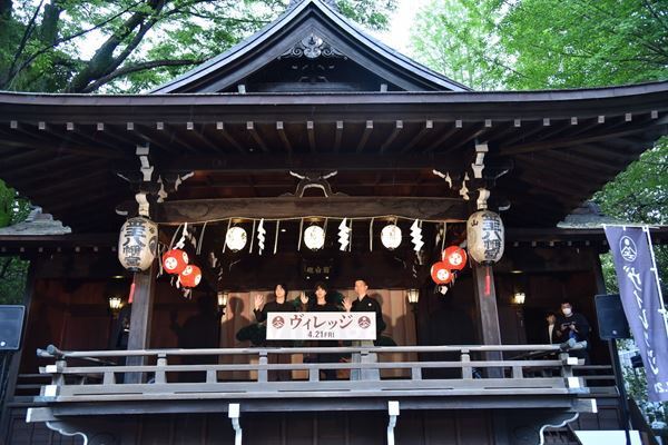 横浜流星が主演映画『ヴィレッジ』で能に挑戦　ゲリラ豪雨でイベントは中止に