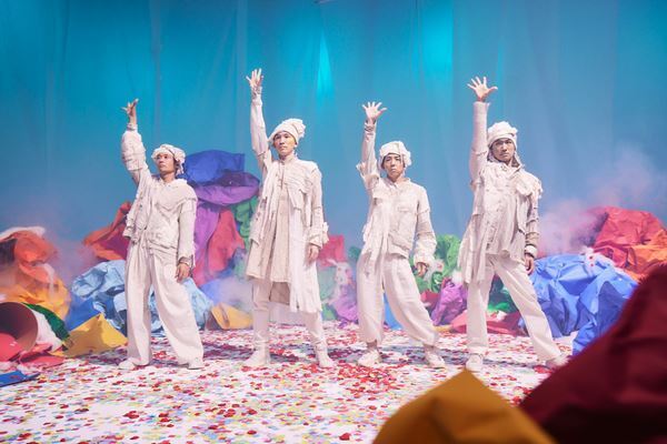 s**t kingz、ゴミ箱の中でゴミたちが踊りだす「TRASH TALK feat. Novel Core」MV公開