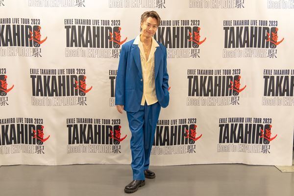 EXILE TAKAHIRO、ソロツアーで単独での日本武道館公演を発表「最高にパワフルなステージにしたい」【レポート】