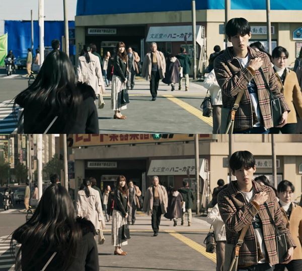 目黒蓮、『月の満ち欠け』の巨大セットに興奮「Snow ManのMV1本撮れる」　メイキング映像＆場面写真解禁