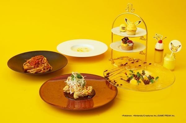 かわいいドリンクやスイーツがいっぱい！　「ピカチュウ アフタヌーンティー」開催中