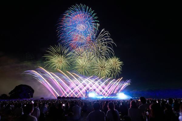 『Disney Music & Fireworks』9月2日(土) 茨城・国営ひたち海浜公園 Photo：中河原理英（RIEI NAKAGAWARA）