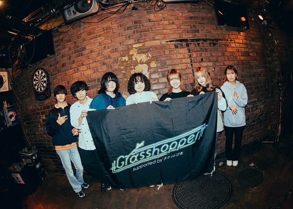 『Grasshopper vol.7』アカネサス×chef’s 音楽から元気と癒しがあふれ出す女声バンドのツーマン！