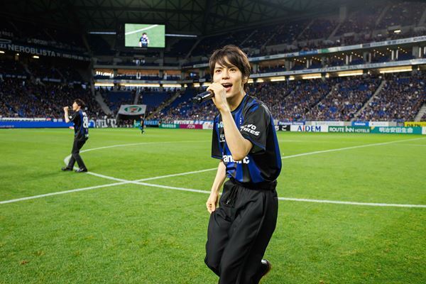 THE BEAT GARDEN、勝利を導く応援歌「Start Over」をパフォーマンス　ガンバ大阪が3連勝【レポート】