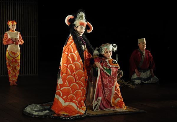 【観劇レポート】駿府城公園で上演 SPAC『天守物語』