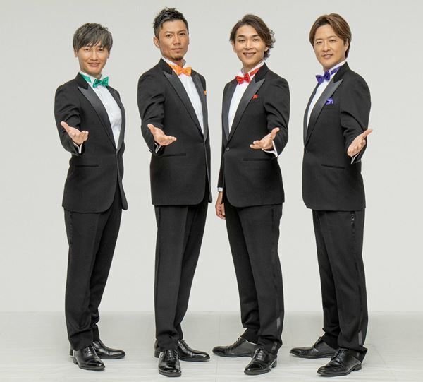 純烈が座長を務める『明治座9月純烈公演』上演決定　新メンバー岩永洋昭が加わった4人のビジュアル写真を公開