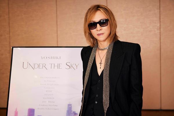 YOSHIKIがコロナ禍、そして映画『YOSHIKI：UNDER THE SKY』の制作を通して得た“生きることへの答え”「人を救うことによって自分も救われる」