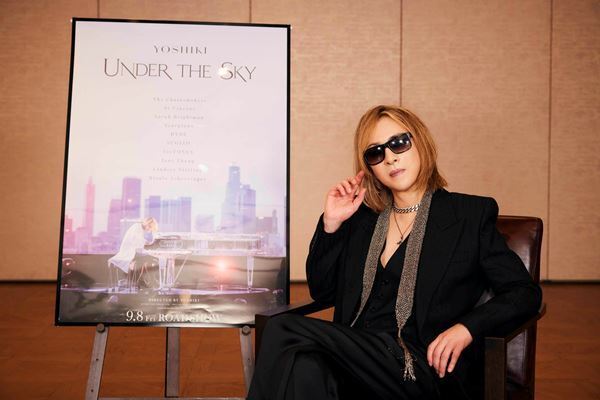 YOSHIKIがコロナ禍、そして映画『YOSHIKI：UNDER THE SKY』の制作を通して得た“生きることへの答え”「人を救うことによって自分も救われる」