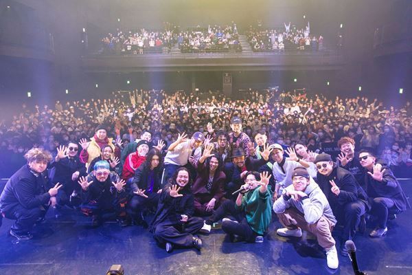 梅田サイファー×ALIによる一夜限りのコラボも 『HIGH FIVE 2023』大阪公演オフィシャルレポート