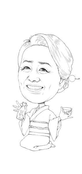 TV『プレバト!!』でおなじみ夏井いつき先生が表紙に登場！　及川正通イラストの制作過程を公開