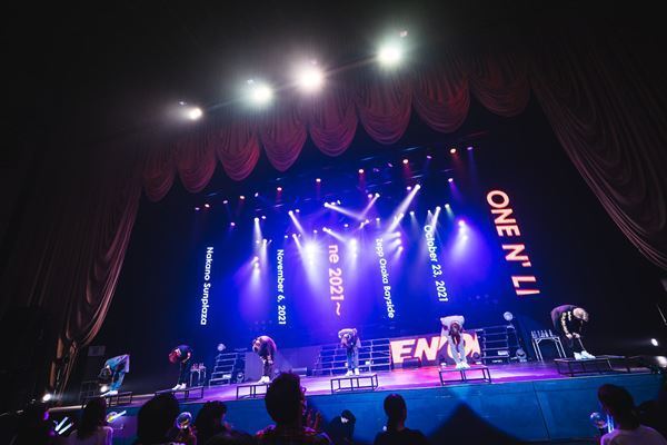 ONE N’ ONLY 525日ぶりとなる有観客ライブツアーの最終公演を中野サンプラザで開催！ 「一つ決めているのは、みんなの隣にいたいということ」