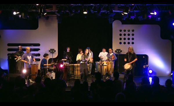 【ライブレポート】ドラムセット、パーカッションで即興演奏　シシド・カフカ主宰新感覚リズムイベント『el tempo』2/10duo MUSIC EXCHANGE公演