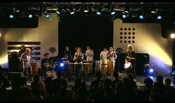 【ライブレポート】ドラムセット、パーカッションで即興演奏　シシド・カフカ主宰新感覚リズムイベント『el tempo』2/10duo MUSIC EXCHANGE公演