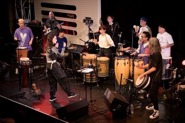 【ライブレポート】ドラムセット、パーカッションで即興演奏　シシド・カフカ主宰新感覚リズムイベント『el tempo』2/10duo MUSIC EXCHANGE公演