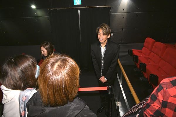 森且行、映画祭舞台挨拶でレース復帰に向け闘志を燃やす「徐々に這い上がっていけばいい」