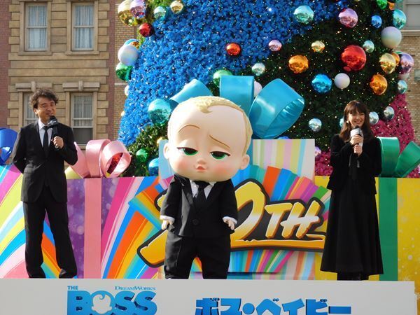 日本語吹替え版の声優を務めたムロツヨシと多部未華子がUSJで映画公開イベントを実施！